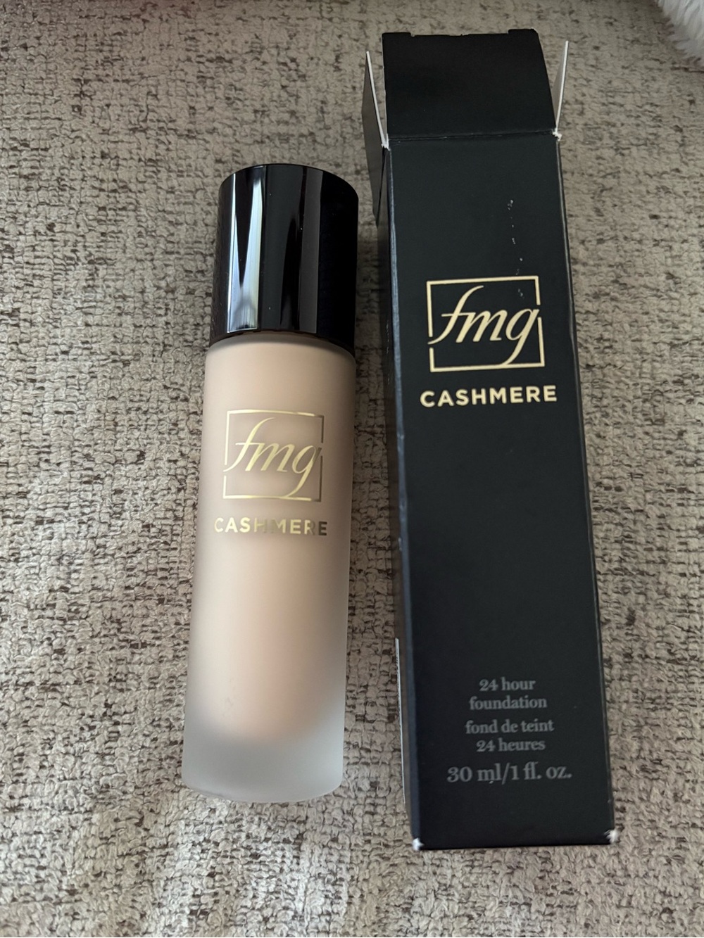Avon FMG Cashmere 24 Hour Foundation CANNOLI. Liquid Matte Makeup. 1 oz.